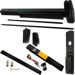KIT - Alarmed (Requires 1-1/4in Mortise Cylinder), , RX (Request to Exit Switch), SVR (Surface Vertical Rod) Grooved Exit Device, 990TP Thumb Piece Trim, 48in x 84in, Grade 1, 711/US19 Flat Black