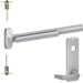 KIT - Fire-Rated, CVR (Concealed Vertical Rods) Exit Device, 780L-06 Lever Trim (Requires 1-1/4in Mortise Cylinder), LHR Left Hand Reverse/Reversible Handing (Snap Ring Tool Required), 48in x Up to 96in, No Dogging, Grade 1, 626/US26D Satin Chrome