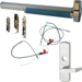 KIT - Fire-Rated, CVC (Concealed Vertical Cable) Smooth Exit Device, 996L-06 Lever Trim (Requires Rim Cylinder), RHR Right Hand Reverse/Reversible Handing (Snap Ring Tool Required), 36in x Up to 96in, No Dogging, Grade 1, 626/US26D Satin Chrome
