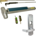 KIT - Fire-Rated (No Dogging), CVR (Concealed Vertical Rod) Grooved Exit Device, 996L-06 Lever Trim (Requires Rim Cylinder), LHR Left Hand Reverse/Reversible Handing (Snap Ring Tool Needed), 36in x Adjustable (Heights Up to 120in), Grade 1, 626/US26D Satin Chrome