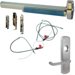 KIT - Fire-Rated, CVC (Concealed Vertical Cable) Grooved Exit Device, 996L-03 Lever Trim (Requires Rim Cylinder), LHR Left Hand Reverse/Reversible Handing (Snap Ring Tool Required), 36in x Up to 96in, No Dogging, Grade 1, 626/US26D Satin Chrome