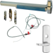 KIT - Fire-Rated, CVC (Concealed Vertical Cable) Grooved Exit Device, 996L-17 Lever Trim (Requires Rim Cylinder), LHR Left Hand Reverse/Reversible Handing (Snap Ring Tool Required), 36in x Up to 96in, No Dogging, Grade 1, 626/US26D Satin Chrome