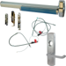 KIT - Fire-Rated, CVC (Concealed Vertical Cable) Grooved Exit Device, 996L-03 Lever Trim (Requires Rim Cylinder), RHR Right Hand Reverse/Reversible Handing (Snap Ring Tool Required), 48in x Up to 96in, No Dogging, Grade 1, 626/US26D Satin Chrome