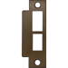Straight Lip Strike 1-1/8in Lip Length, 613E/US10BE Dark Oxidized Satin Bronze