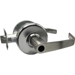 Grade 1 Service Station Newport Cylindrical Lever, Less CR2000-34-626 Cylinder, 2-3/4in Backset, ANSI Strike SA114, 626/US26D Satin Chrome