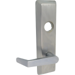 Exit Trim - 1500, 2100, 6100, 7100 Series Classroom/Storeroom Lever x Escutcheon, Augusta Lever, Less Cylinder, Free-Wheeling, LHR Left Hand Reverse (Handing Reversible), Grade 1, 626/US26D Satin Chrome