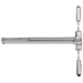Fire Rated, Commercial Wide Stile Surface Vertical Rod (SVR) Exit Device, 36in x 84in, Non-Handed, 689/US28 Aluminum