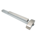 Fire Rated, Architectural Wide Stile Rim Exit Device, 36in, Non-Handed, 630/US32D Satin Stainless Steel