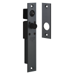 Electric Bolt Lock, Narrow Right Angle, Fail-Safe, 12/24VDC, 335 Flat Black