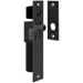 Electric Concealed Mortised Deadbolt Right Angle Bolt, 12/24VDC, Fail Safe, 335 Flat Black