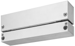 2000lbs Surface HiShear Single Door Concealed Electromagnetic Lock, Integrated Electronics, 12/24VDC, 628/US28 Satin Aluminum