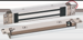 2700lbs HiShear Single Door Concealed Electromagnetic Lock, Integrated Electronics, Herculite Top Rail Adjustment Bracket, Door Position Status, Bond Alert Status, 12/24VDC, 628/US28 Satin Aluminum