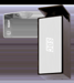 Micro Cabinet Bolt Lock, Bolt Position Status, Secure Cabinets and Drawers with Either Sliding or Swinging Doors, 12/24VDC