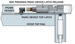 Panic Device Bolt Lock, FSE Fail-Secure, 24VDC (2.4 Amp Inrush, 350 MA Continuous), RH/LHR, 630/US32D Stainless Steel
