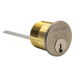Rim Cylinder, RK Keyway, 6-Pin, 1-Bitted, 2 Nickel Silver Keys, 630/US32D Stainless Steel