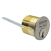 Rim Cylinder, LL Keyway, 6-Pin, 1-Bitted, 2 Nickel Silver Keys, 630/US32D Stainless Steel