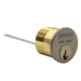 Rim Cylinder 6-Pin, LG Keyway, 1-Bitted, 2 Nickel Silver Keys, 630/US32D Stainless Steel
