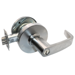 10X-Line Communicating Storeroom L Lever, LA Keyway 1-Bitted, 2-3/4in Backset, ANSI Strike, Grade 1, 626/US26D Satin Chrome