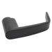 L Style Passage Lever for 10X Line, BSP Black Suede Powder Coat