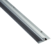 36in Vinyl Sweep with Rain Drip Guard, 1-1/2in H x 3/4in W with 1/2in Vinyl, Anodized Aluminum