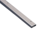 Adjustable Neoprene Perimeter Seal, 1/2in H x 1-1/4in W with 1/4in Adjusting Range, 36in x 84in x 84in, Anodized Aluminum