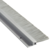 36in Nylon Brush Sweep, 1-3/4in Gray Brush, 1-3/8in Anodized Aluminum