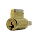 Key-in Lever Cylinder CLX3300 Series Lever, L4 Keyway 6-Pin 0-Bit, 606/US4 Satin Brass